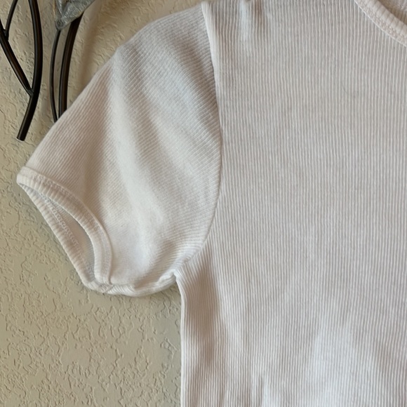 Re/Done Hanes 1950s boxy tee shirt optic white - Picture 3 of 5